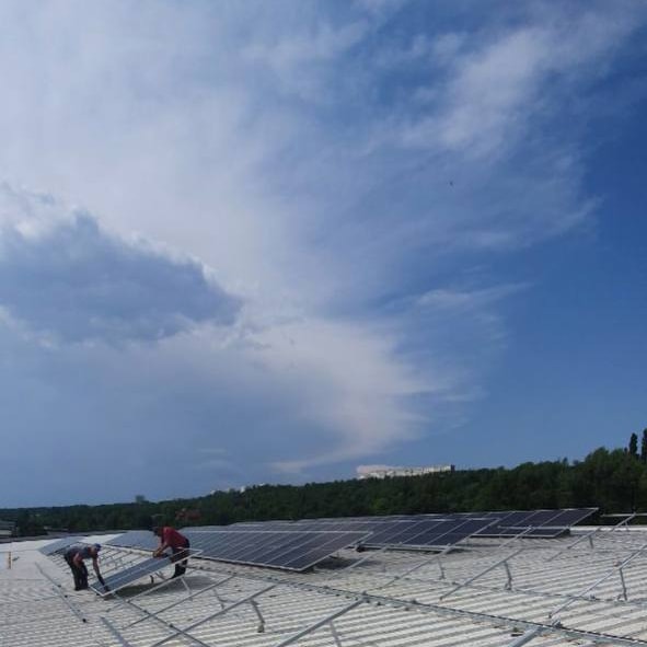 Sistem Fotovoltaic Industrial 200kW – Petricani