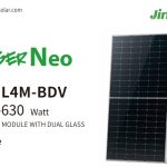 Jinko Solar Tiger Neo 3 N-Type 620W Bifacial (Dual Glass)